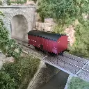 Wagon ISOTHERME Ex-Primeur rouge sideros REE MODELES WB764 PLM - HO 1/87 - EP II - 5