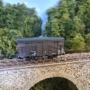 Wagon ex-couvert primeur 20T PLM REE Modèles WB738 - HO 1/87 - SNCF - EP III - 3