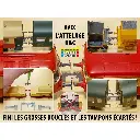 5 attelages à vis à élongation variable - Régions & Compagnies VOIA61 - HO 1/87 - 2