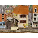 Vespasienne murale (quatre décorations au choix) - Régions et Compagnies VIL025 - HO 1/87  - 2