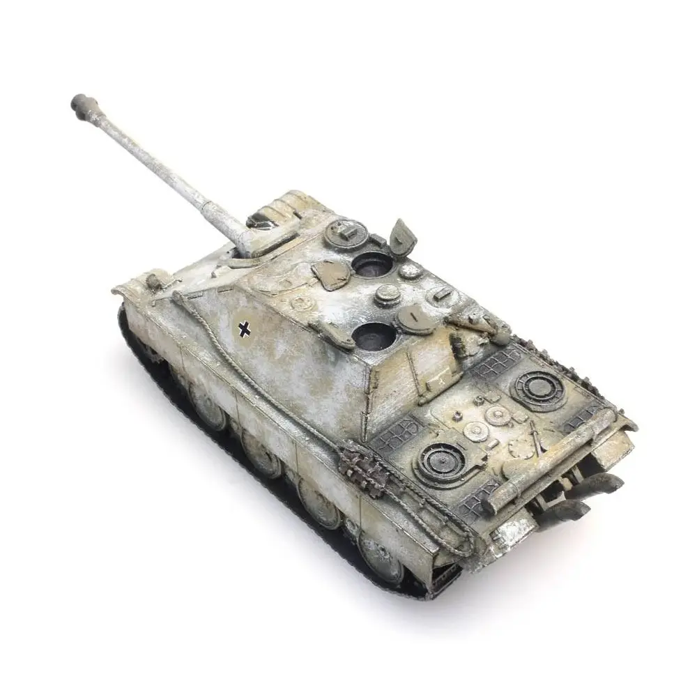 Char Jagdpanther (spät) Hiver, prêt à l'emploi - Artitec 6870251 - HO 1/87 - 8