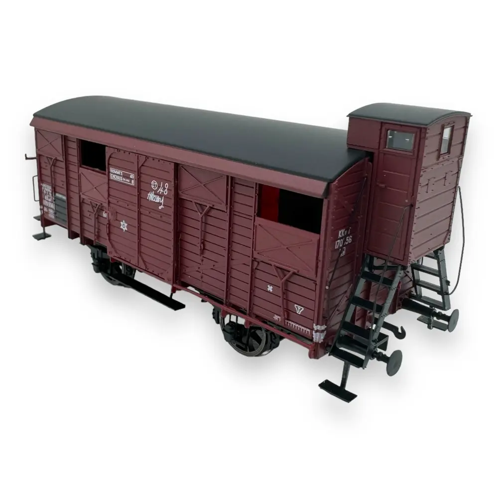 Wagon couvert PLM 20T - Ree Modèles WB-697 - HO 1/87 - SNCF - Ep II - 2R - 2