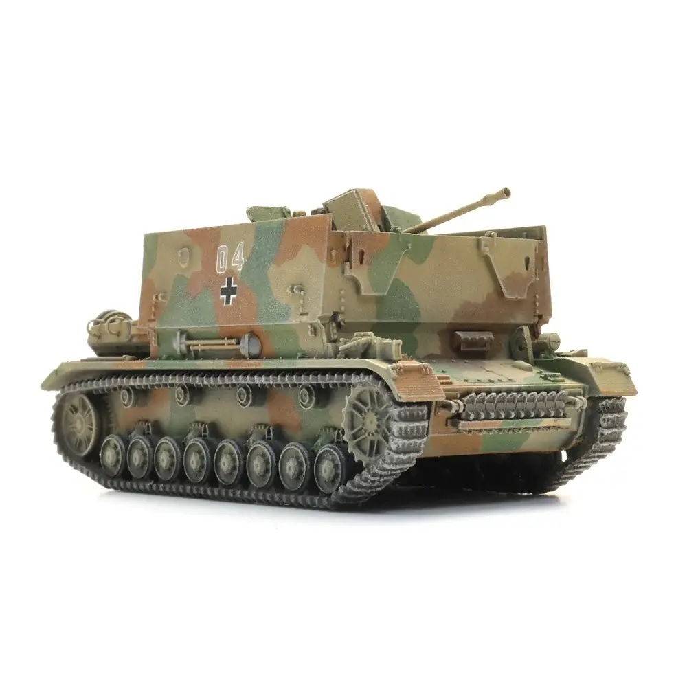 Möbelwagen dreifarbige Tarnung - ARTITEC 6870713 - HO 1/87 - 2