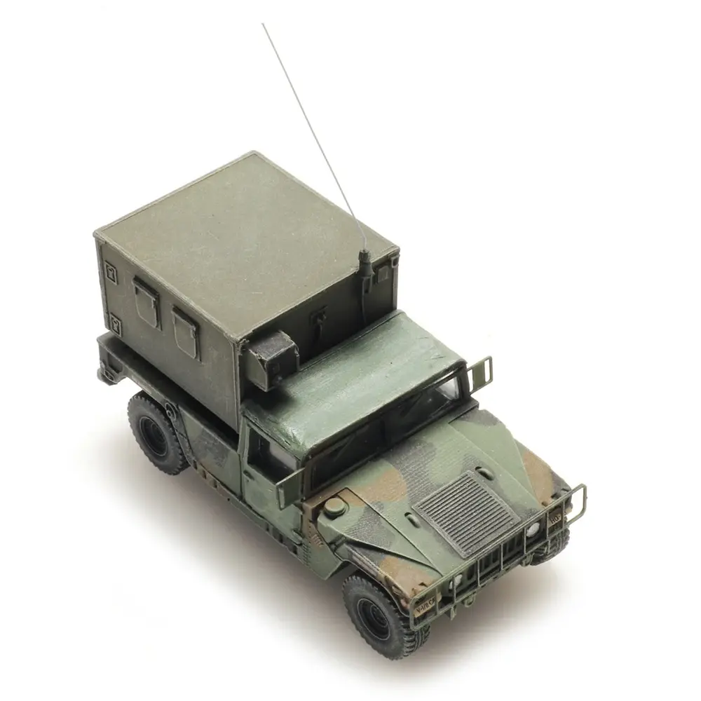 Véhicule de commandement TK-HQ US Humvee Camo Shelter - Artitec 6870553 - HO 1/87 - 2