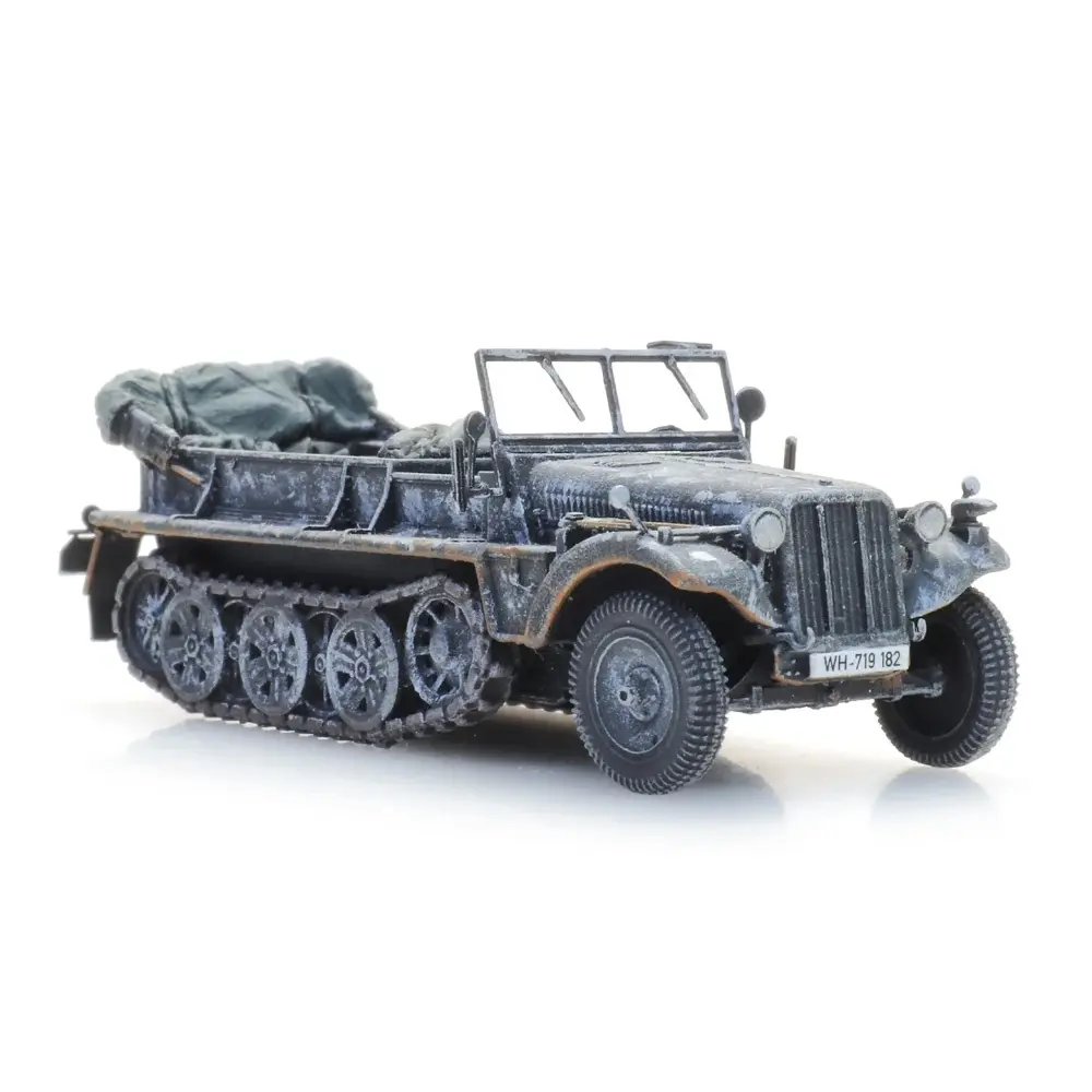 Semi-chenillé Sdkfz 10 Hiver - Artitec 6870493 - HO 1/87  - 4