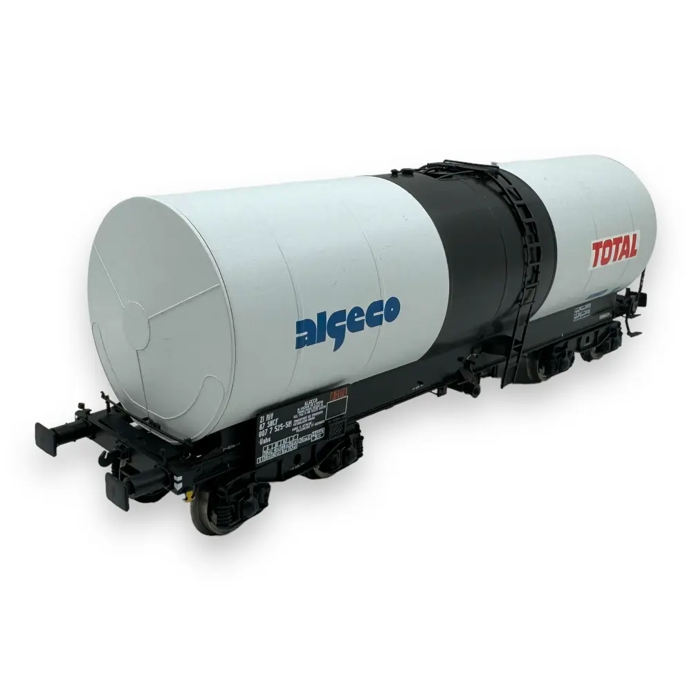 Set 3 wagons citernes Algeco-Total - Ree Modèles WB-657 - HO 1/87 - SNCF - EP IV/V - 2R - 8