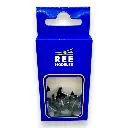 Set de 10 essieux pour wagons avec roues à rayons  - REE Modèles VMESSIEUHOM - Echelle HOm - 3