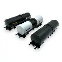 Set 3 wagons citernes Algeco-Total - Ree Modèles WB-657 - HO 1/87 - SNCF - EP IV/V - 2R - 2