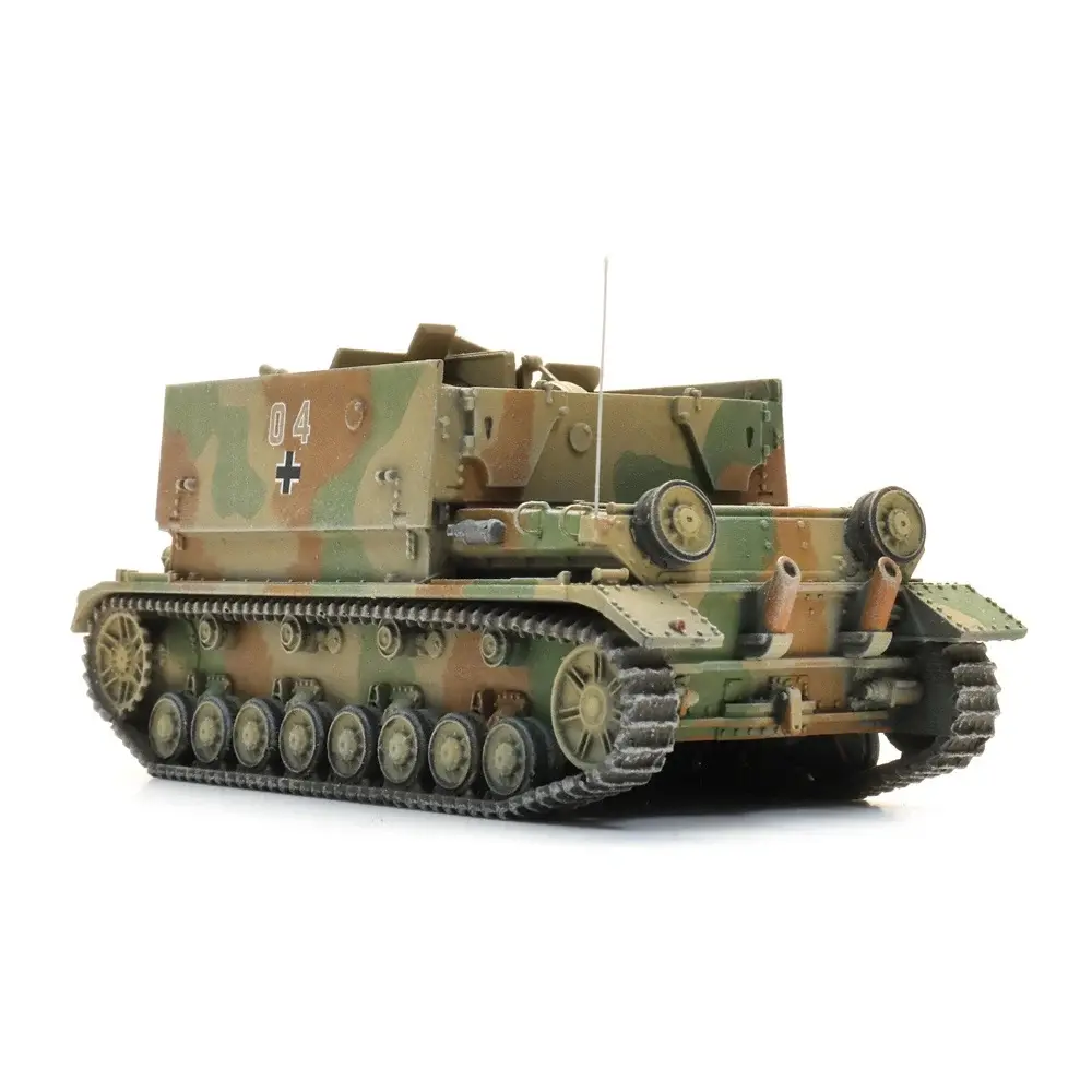 Möbelwagen dreifarbige Tarnung - ARTITEC 6870713 - HO 1/87 - 5