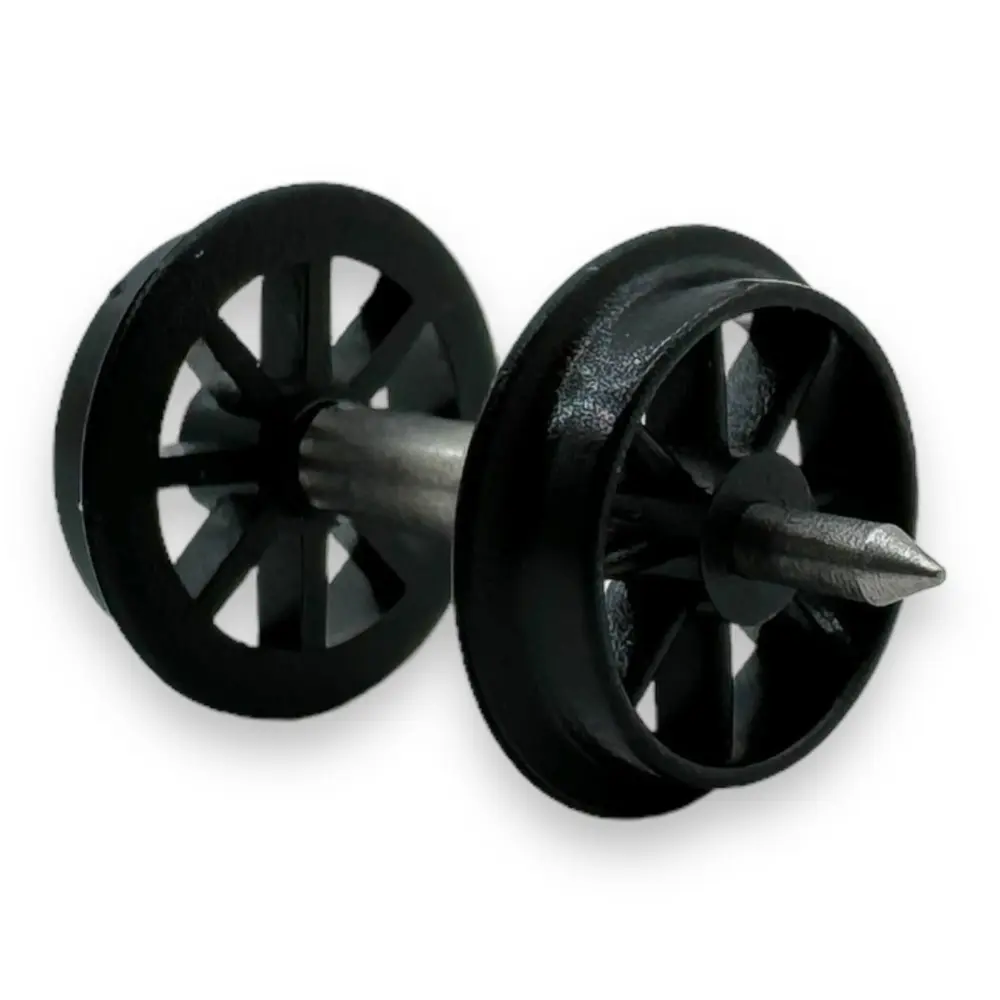 Set de 10 essieux pour wagons avec roues à rayons - REE Modèles VMESSIEUHOE - Echelle HOe - 2