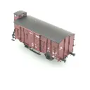 Wagon COUVERT OCEM 19 guérite "PLM" REE MODELES WB686 - SNCF - HO 1/87 - EP II - 3