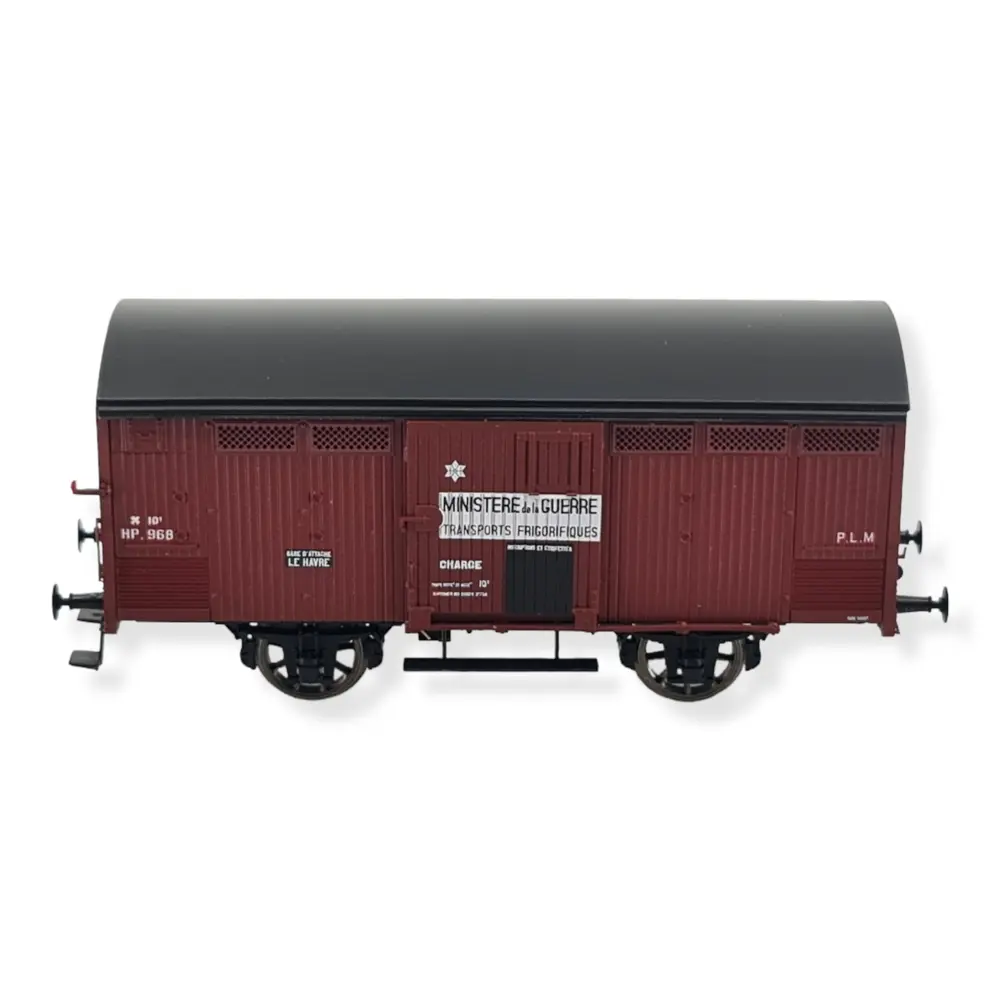 Wagon ISOTHERME Ex-Primeur rouge sideros - Ree Modèles WB769 - HO 1/87 - PLM - Ep II - 2R - 2