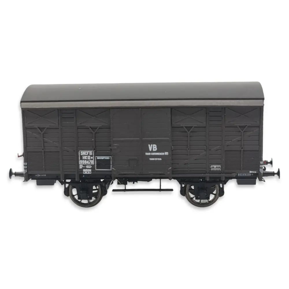 Wagon ex-couvert primeur 20T PLM "VB" REE Modèles WB741 - HO 1/87 - SNCF - EP III - 2