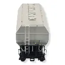 Wagon céréalier CTC UNAC gris - REE MODELES WB725 SNCF HO 1/87 - EP III - 3