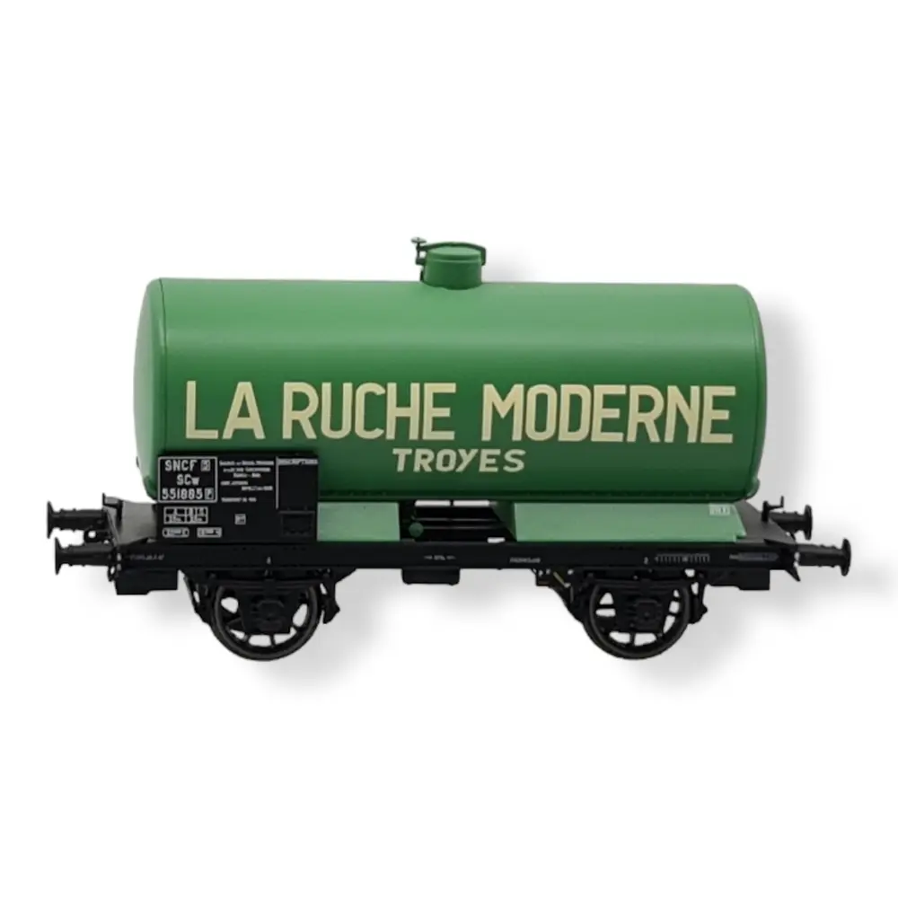Wagon citerne OCEM 19 de la SNCF, livrée La ruche moderne - REE MODELES WB-710 - HO - 4