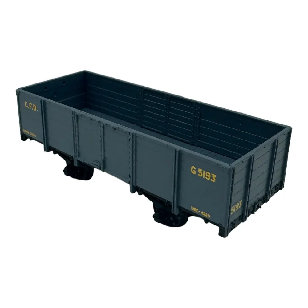 Set de 2 wagons tombereaux - Ree Modèles VM-032 - HO 1/87 - CFD - Ep III - 2R - 3