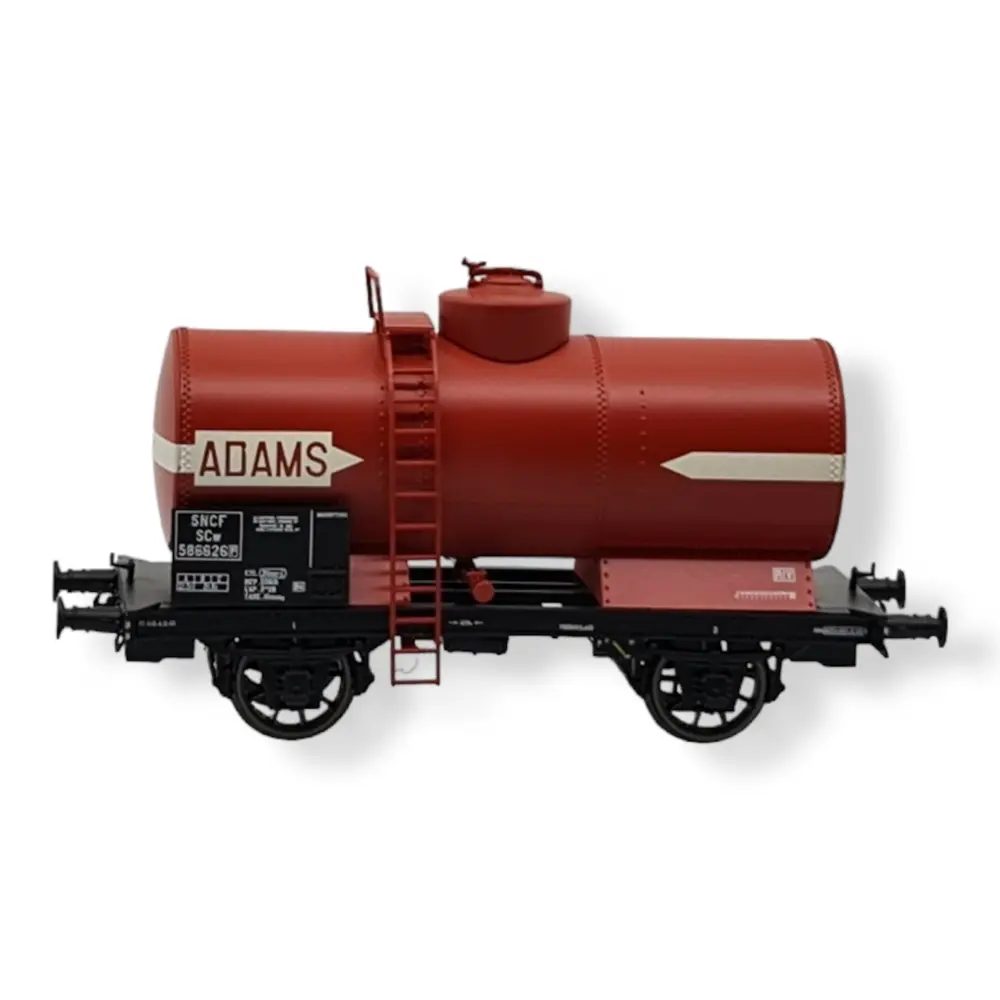  Wagon citerne OCEM 19 de la SNCF, livrée ADAMS - REE MODELES WB-708 - HO 1/87e - 4