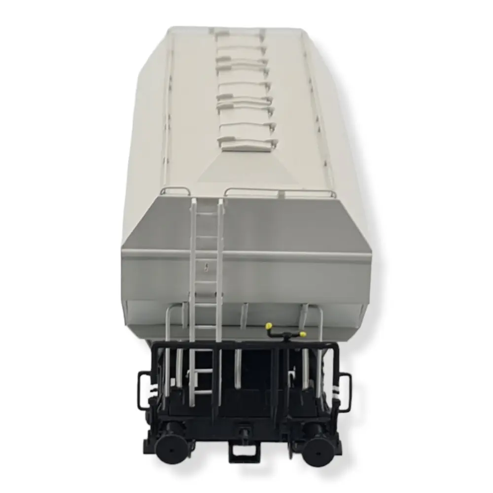 Wagon céréalier CTC gris, châssis noir - REE MODELES WB724 SNCF HO 1/87 - EP III - 3