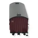 Wagon ISOTHERME Ex-Primeur rouge sideros REE MODELES WB764 PLM - HO 1/87 - EP II - 3