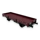 Wagon Plat OCEM 29 PLM Rouge Sideros REE MODELES WB601 SNCF - HO 1/87 - EP II - 2