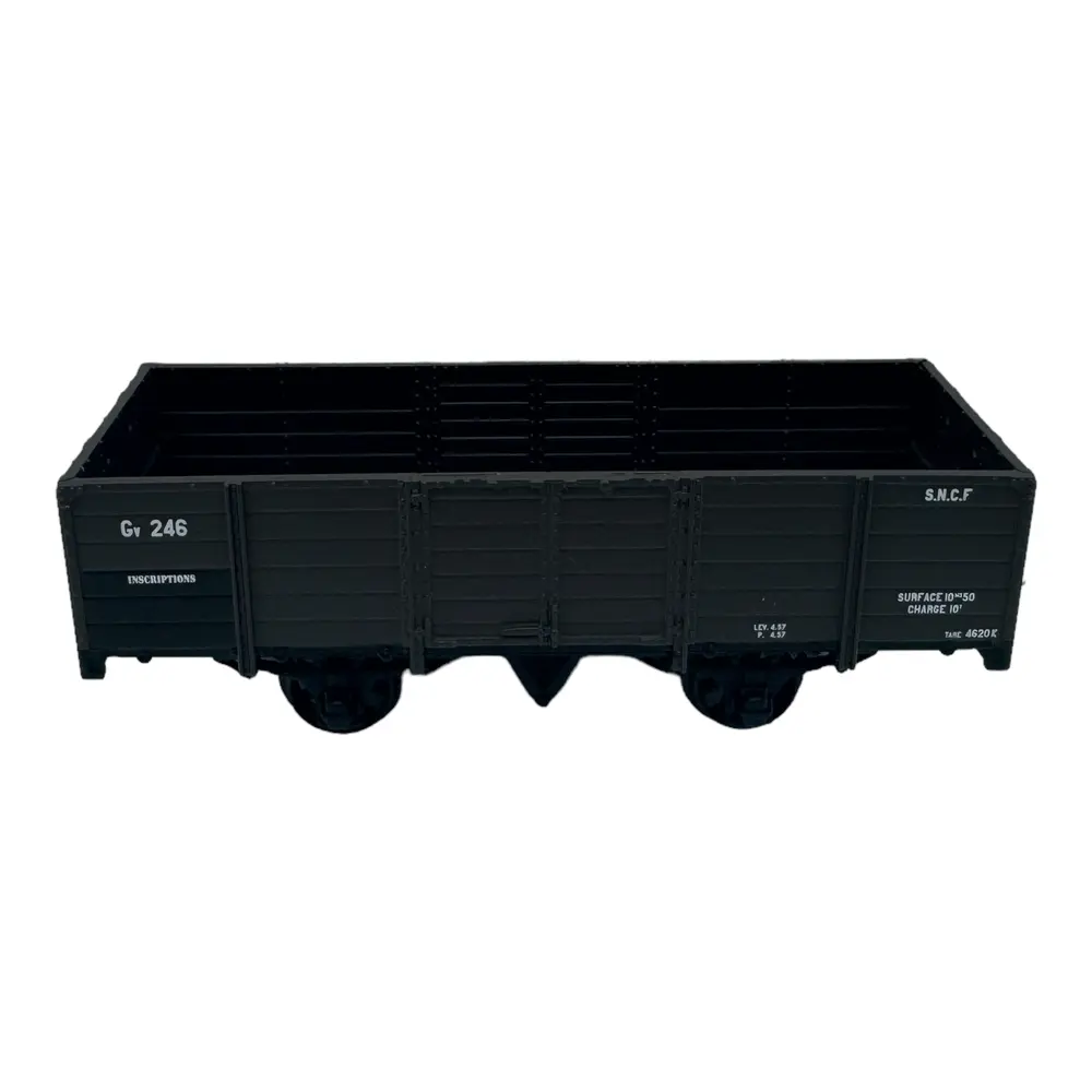 Set 2 wagons tombereaux - Ree Modèles VM-034 - HOm 1/87 - SNCF/CFD - Ep III - 2R - 4