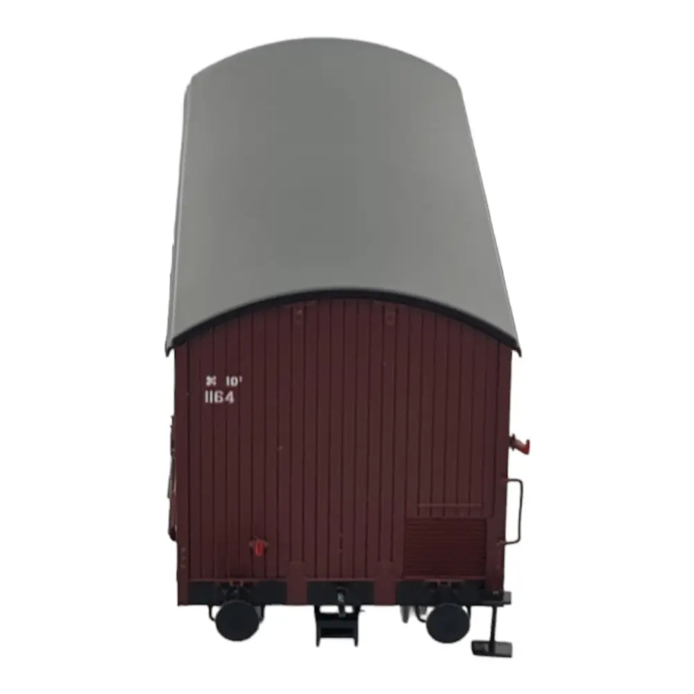 Wagon primeur 10T rouge sideros - REE MODELES WB758 - PLM - HO 1/87 - EP II - 3