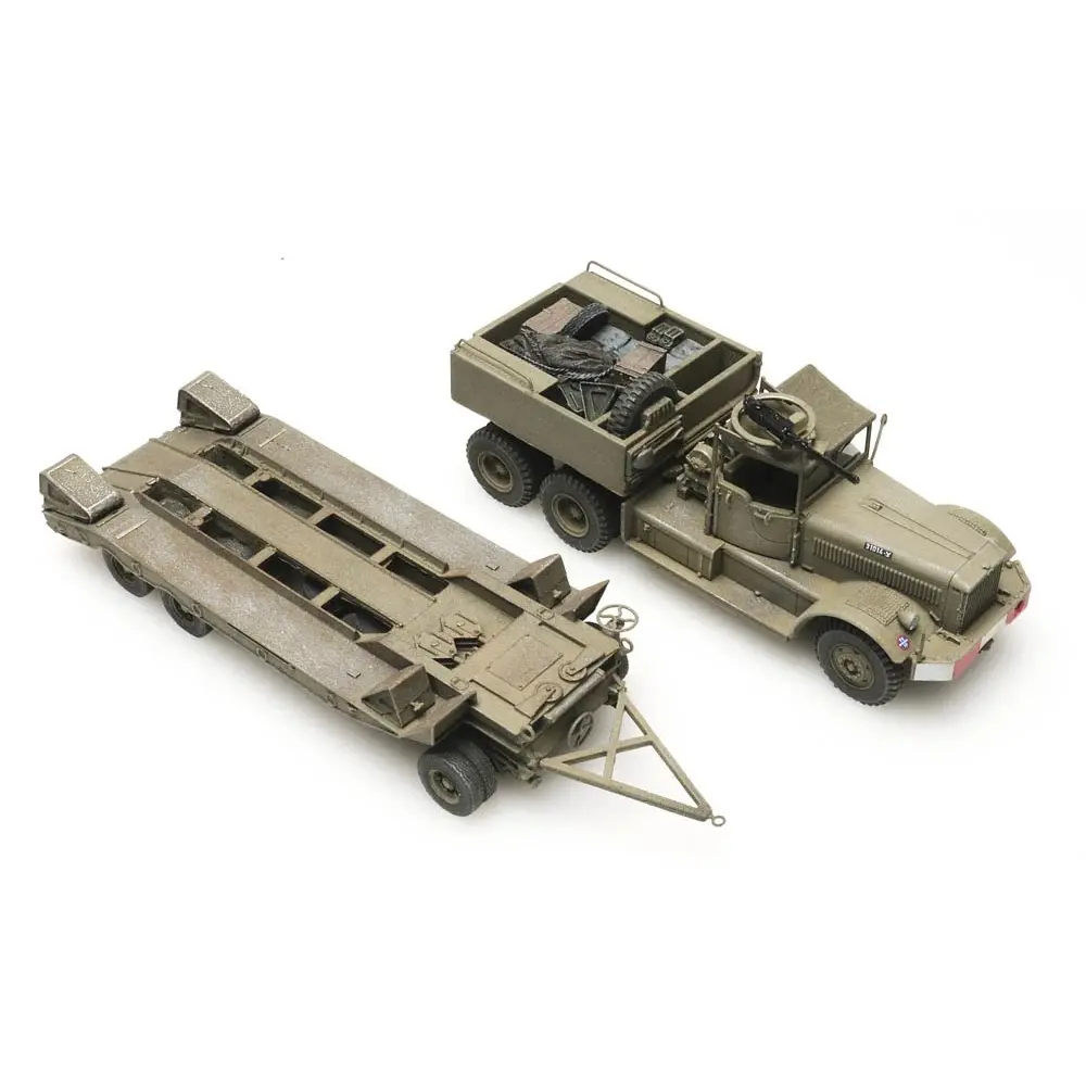 IDF M19 Diamond T avec remorque - Artitec 6870284 - HO 1/87 - 5