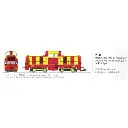 Locotracteur diesel BB 405 - Ree Modèles VM025 - HOm 1/87 - SNCF/CFC - Ep III - Analogique - 2R - 3