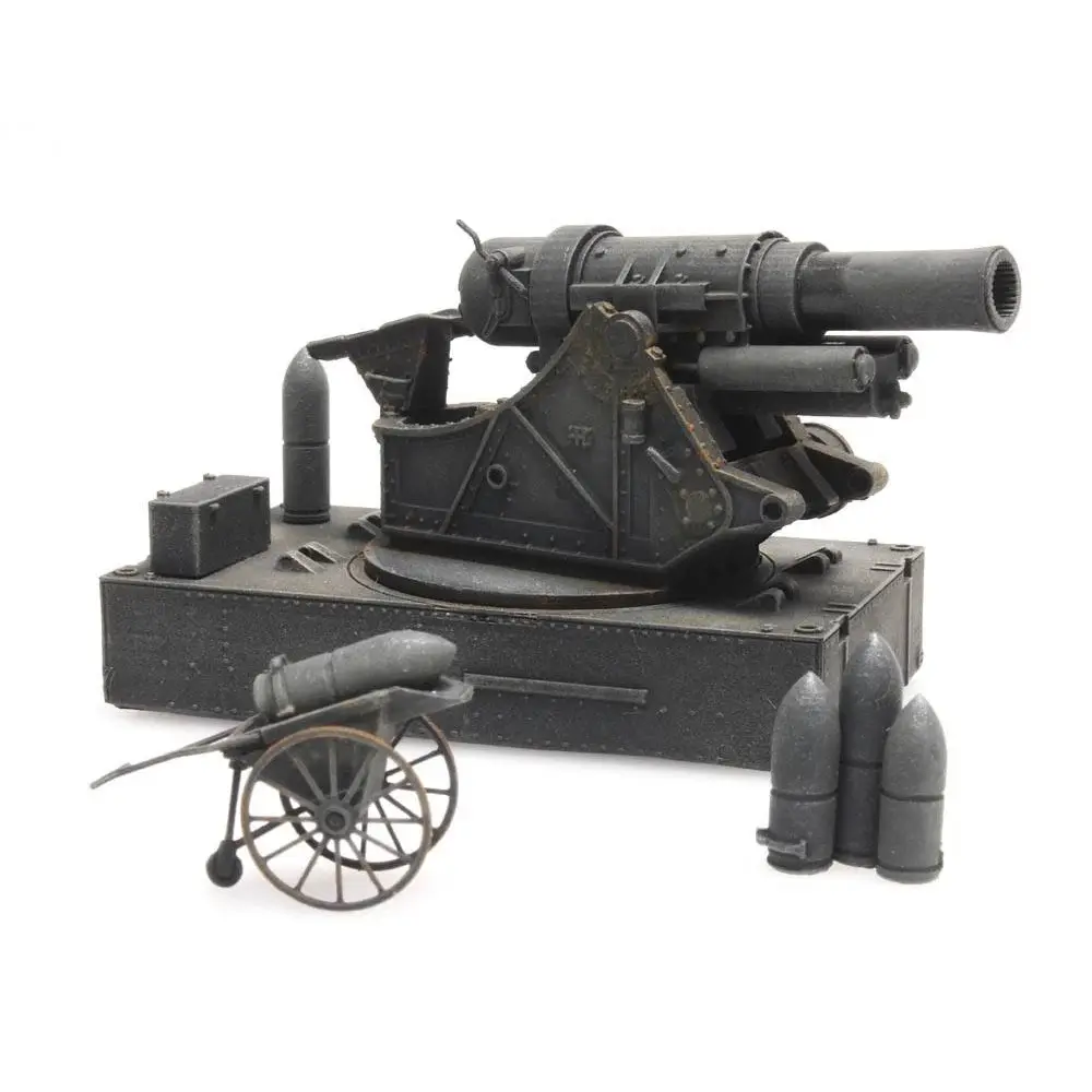 Skoda 30,5 cm Belagerungsmörser M1916, prêt à l'emploi - Artitec 6870254 - HO 1/87 - 4