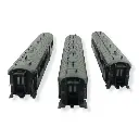 Coffret de 3 voitures OCEM RA BD4 + BD9 - REE Modeles VB386 - HO 1/87 - SNCF - 2