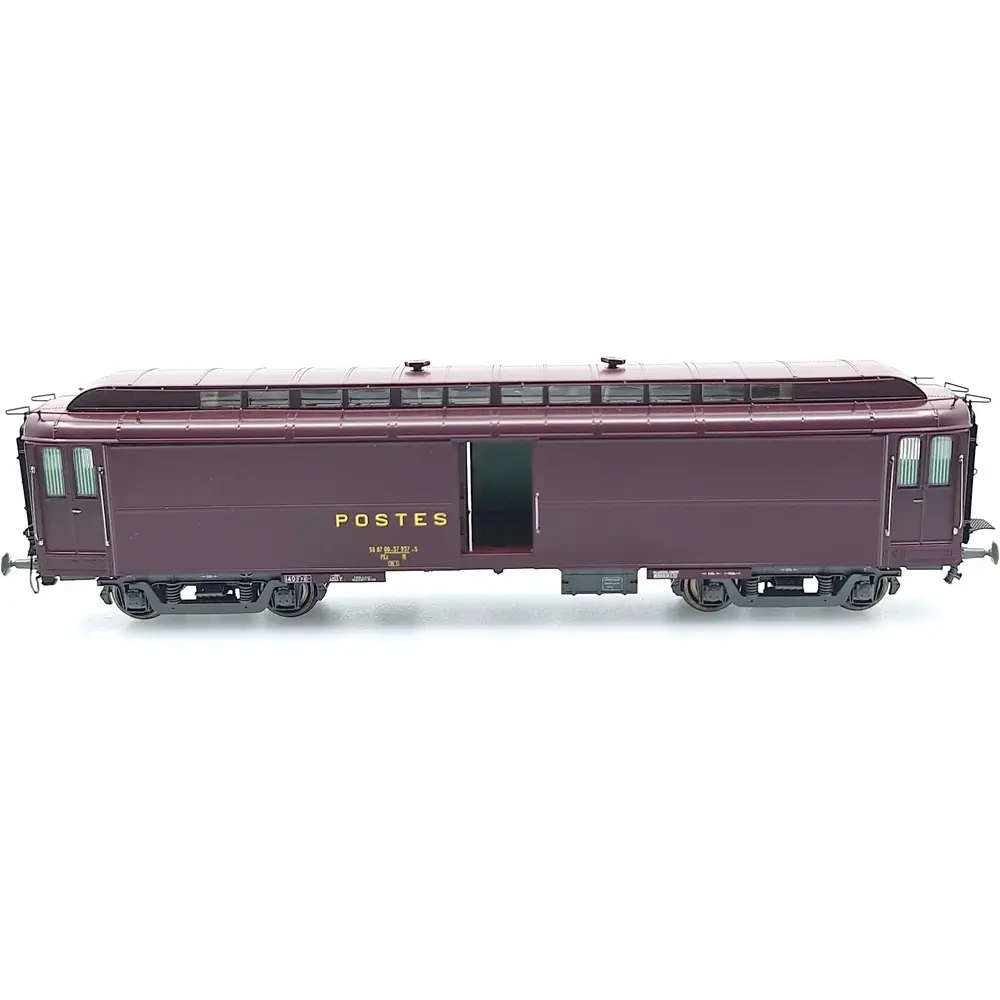 Voiture postale OCEM Pantin REE Modeles VB255 - HO : 1/87 - SNCF - EP IV - 2