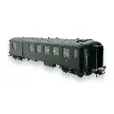 Voiture métallisée Ex-PLM REE Modèles VB464 vert 301 - HO 1/87 - SNCF - EP III.D - 2
