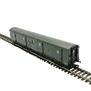 Fourgon à bogie Métallisé ex-PLM - Vert Avec Feux - REE MODELES VB363 - HO 1/87 - 4