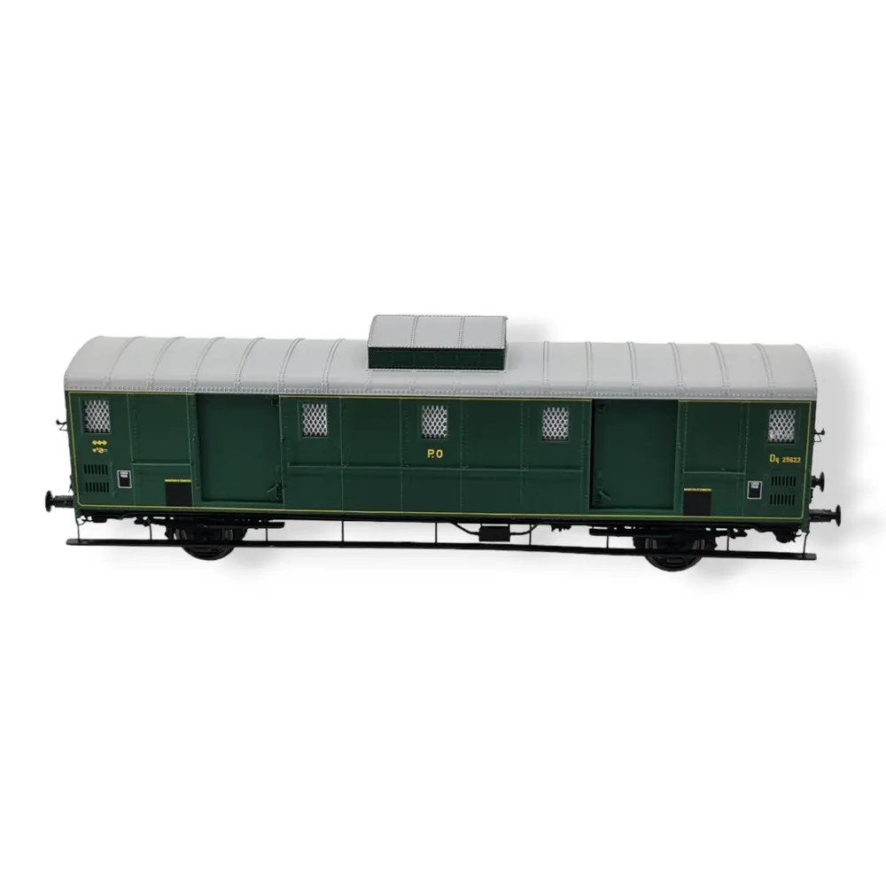 FOURGON OCEM 30 avec Vigie, PO REE MODELES VB108 SNCF - HO 1/87 - EP II - 4