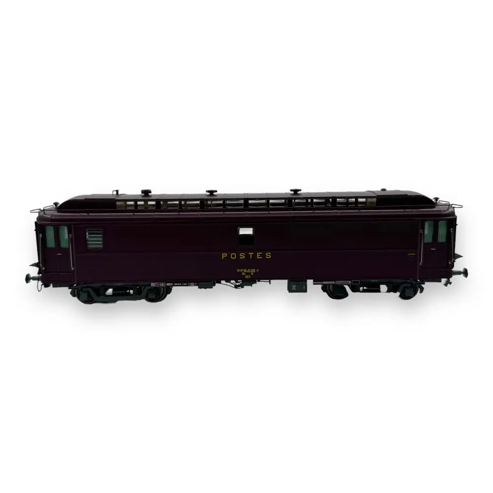 Voiture postale OCEM REE Modeles VB251 - HO : 1/87 - SNCF - EP IV - 3
