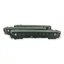 Coffret de 3 voitures OCEM RA BD4 + BD9 - REE Modeles VB386 - HO 1/87 - SNCF - 3