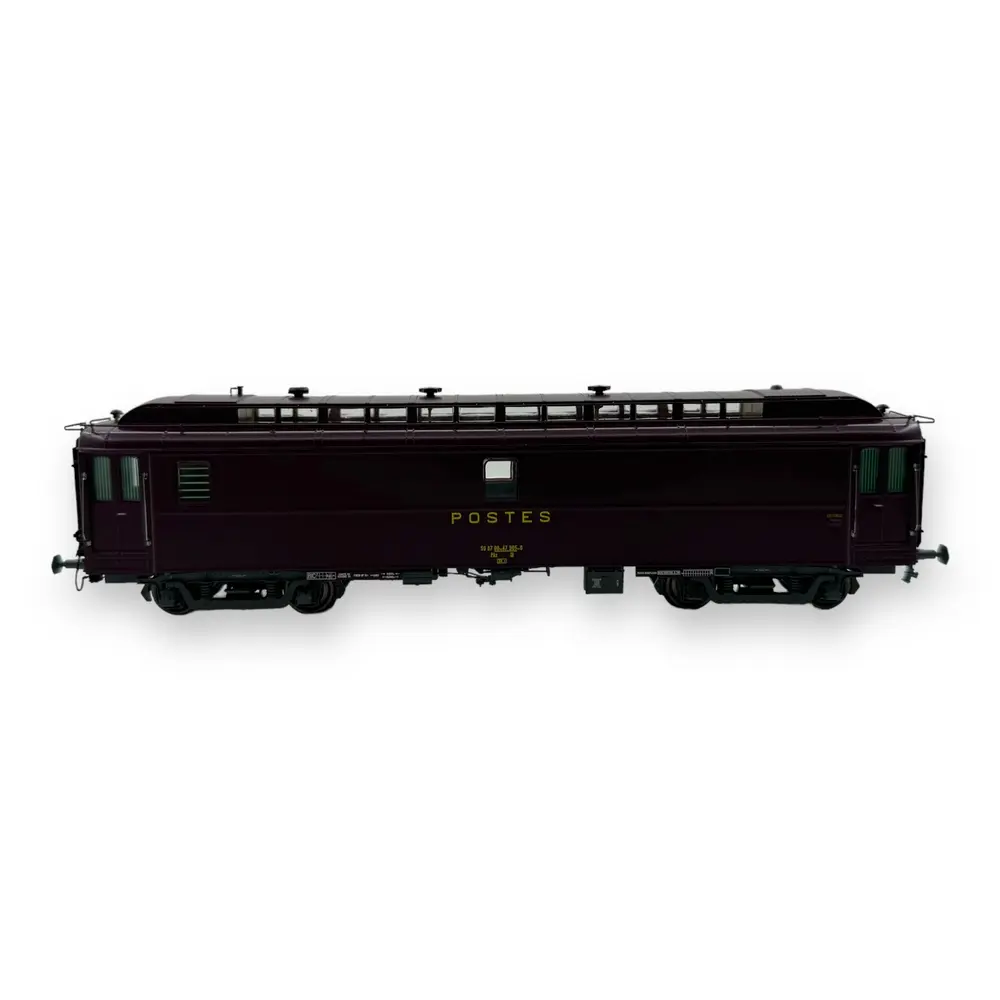 Voiture postale OCEM REE Modeles VB250 - HO : 1/87 - SNCF - EP IV - 3
