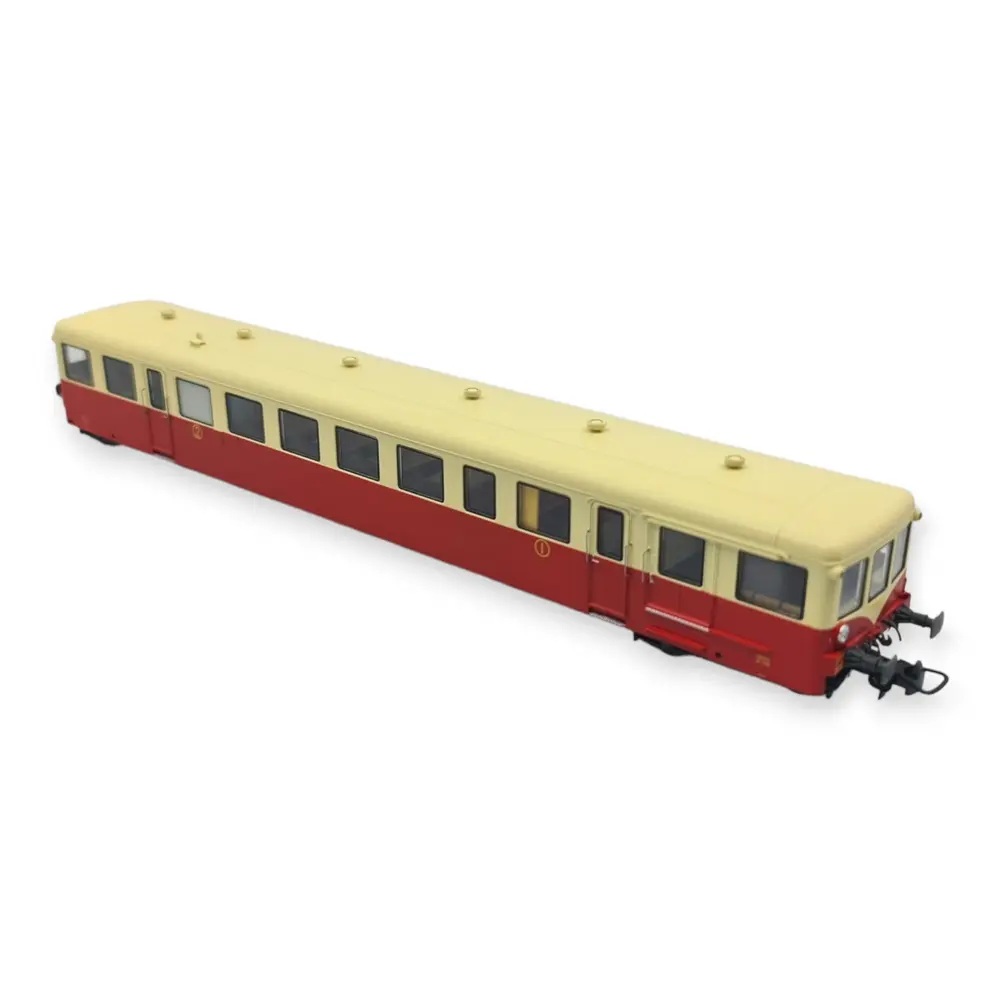 Remorque XR-7405 Rouge/Crème "LIMOGE" REE MODELES VB443 - SNCF - HO 1/87 - 2