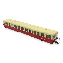 Remorque XR-7405 Rouge/Crème "LIMOGE" REE MODELES VB443 - SNCF - HO 1/87 - 2