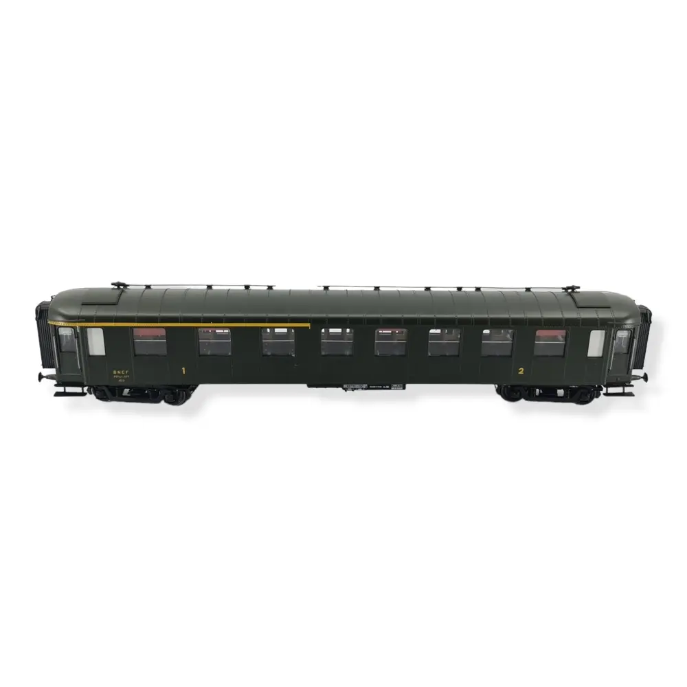 Voiture Voyageur OCEM RA A3B5 ex-midi verte - REE MODELES VB385 - SNCF - HO 1/87 - 2