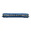 Remorque XR-8285 Modernisée bleue "DIJON" REE MODELES VB448 - SNCF - HO 1/87 - 3