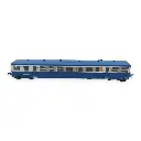 Remorque XR-8274 Modernisée Bleue "DIJON" REE MODELES VB447AC - SNCF - HO 1/87 - 3