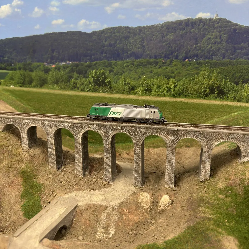 Locomotive Électrique BB 27063 - REE MODÈLES NW-296 - N 1/160 - SNCF - EP V/VI - Analogique - DC - 6