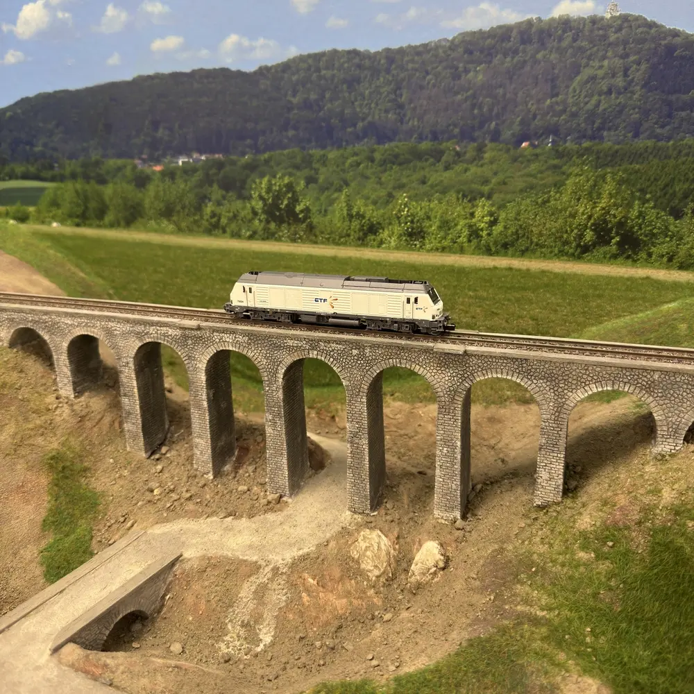 Locomotive Diesel BB 75024 - REE MODÈLES NW-295 - N 1/160 - SNCF - EP VI - Analogique - DC - 6