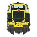 Locomotive diesel BB 63792, livrée vert 301, plaques en relief - Ree Modèles NW363 - N 1/160 - SNCF - Ep III-IV - Analogique - 2R - 2