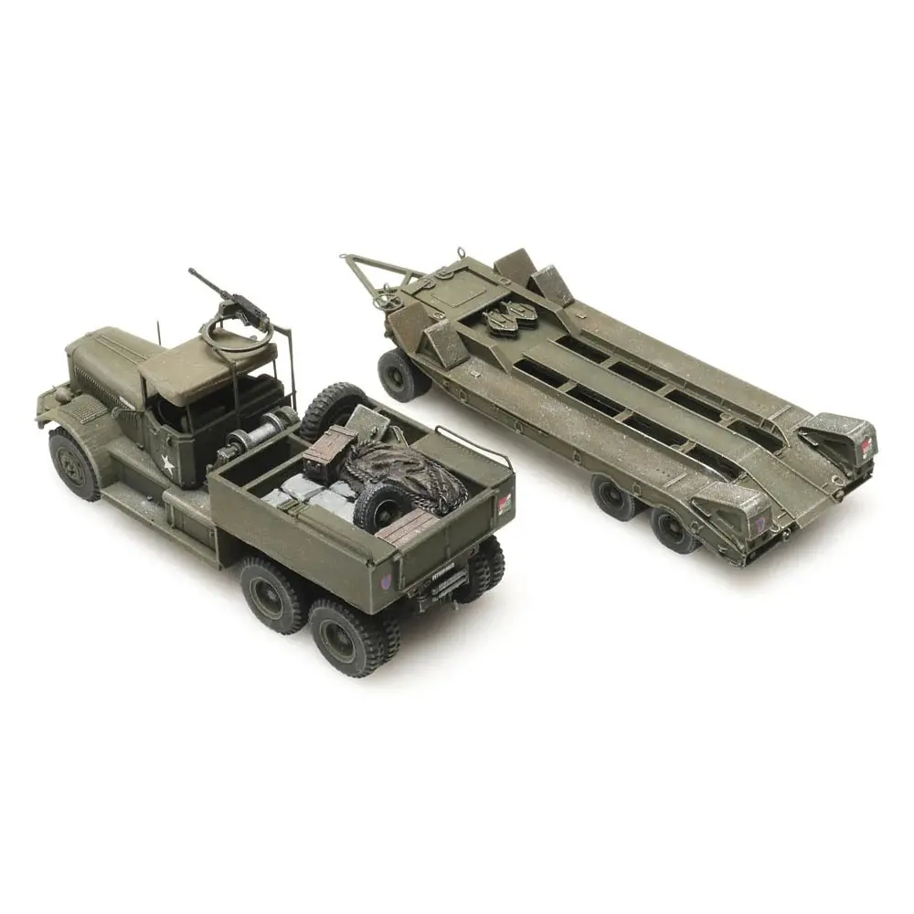 M19 Diamond T avec remorque de l'armée britannique - Artitec AR6870281 - HO 1/87 - 2