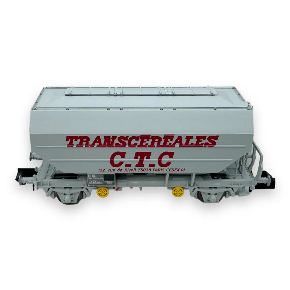 Wagon céréalier “Transcéréales CTC” - Ree Modèles NW-319 - N 1/160 - SNCF - Ep IV - 2R - 3