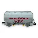 Wagon céréalier “Transcéréales CTC” - Ree Modèles NW-319 - N 1/160 - SNCF - Ep IV - 2R - 3