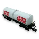 Wagon citerne ANF "ERMEWA-GENEVE" - Ree Modèles NW-222 - N 1/160 - SNCF - Ep III - 2R - 2