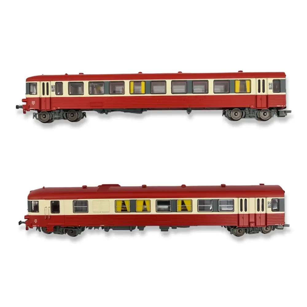 Autorail EAD X-4554 avec remorque XR-8542 - REE Modèles NW-201 - N 1/160 - SNCF - EP V - 2
